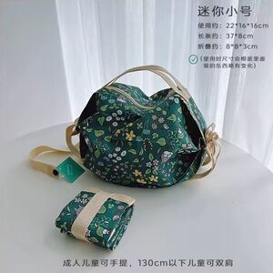 My Neighborhood Totoro Foldable Tote Shoulder Shopping Bag Japanese Style Size S